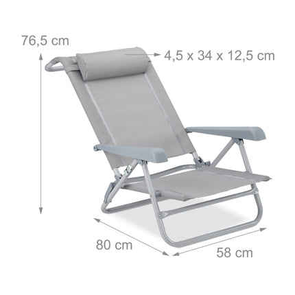 Brass chair with neck pillow