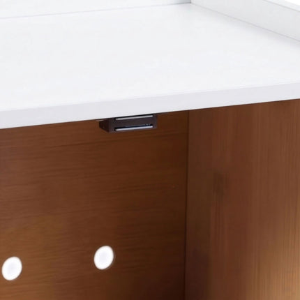 Bread Bin, Bamboo 2-Tier With Viewing Window