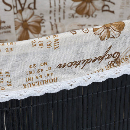 Bread basket Paris in black