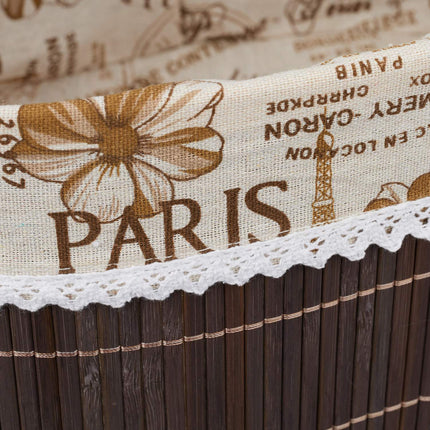 Bread basket Paris in brown