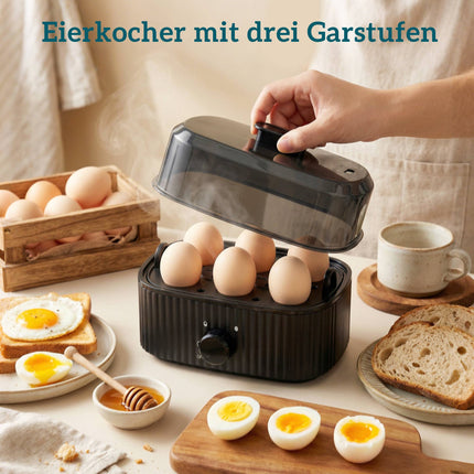 Breakfast Set: 1.7L Kettle, 4-Slice Toaster, Egg Cooker