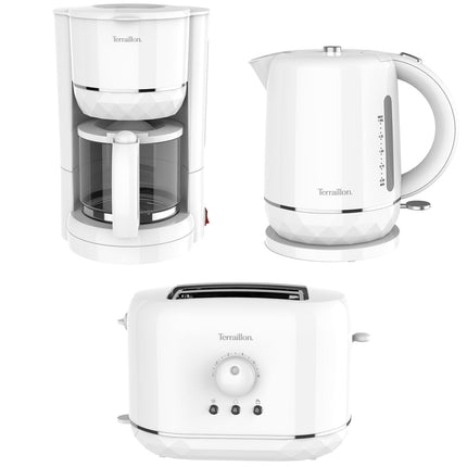 Breakfast Set Diamond Series White