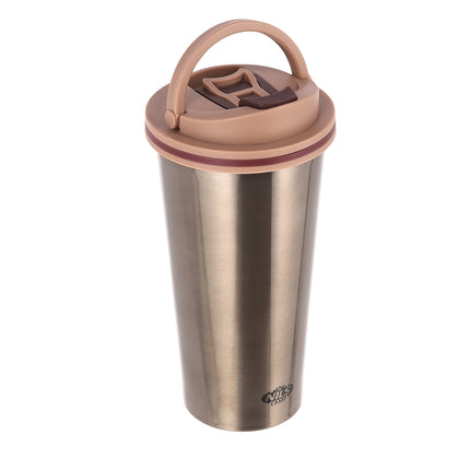 Brown Thermal Cup – Insulated, Reusable, 18 oz