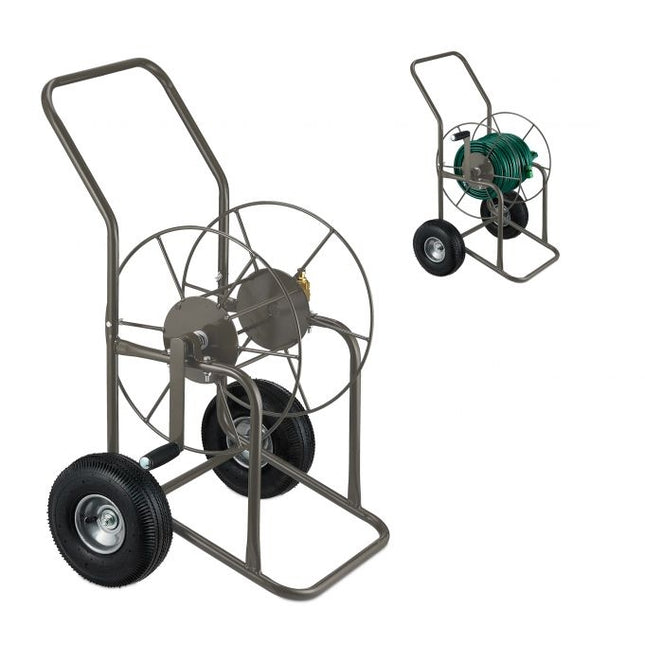 Brown hose cart