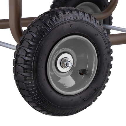 Brown hose cart for 60 m