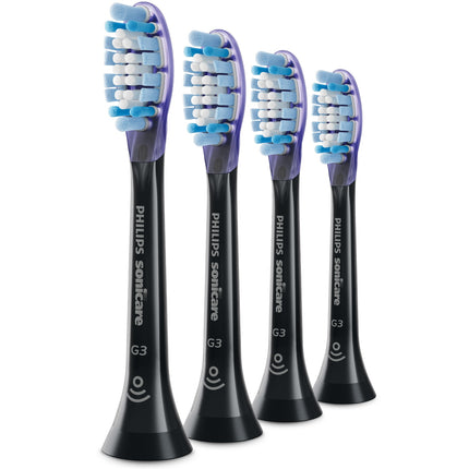 Brush head G3 Premium Gum Care 4pcs Black HX9054/33