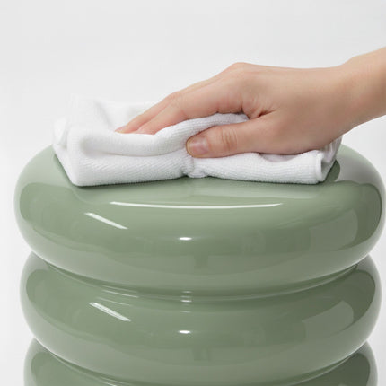 Bubble Design Iron Side Table & Stool