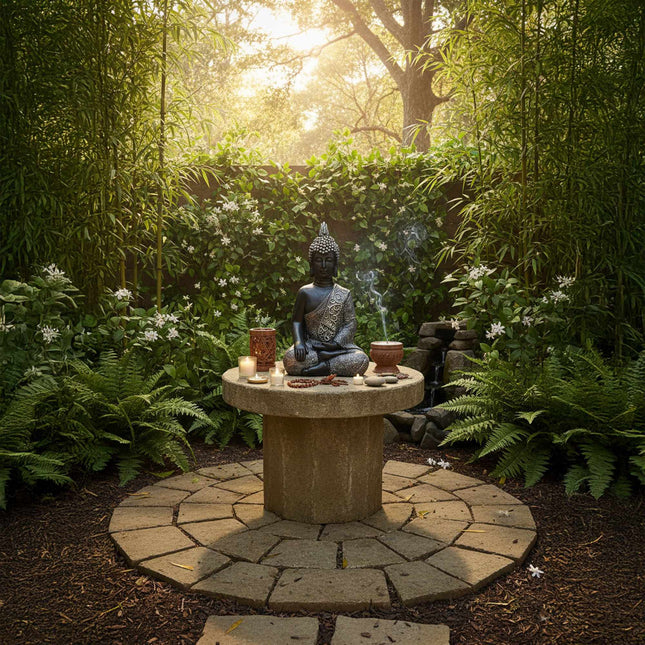 Buddha Statue 45cm – Zen Indoor/Outdoor Decor