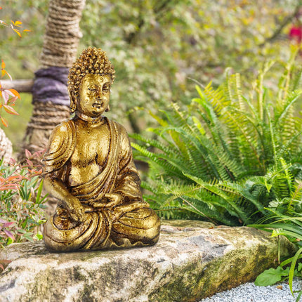 Buddha figure garden