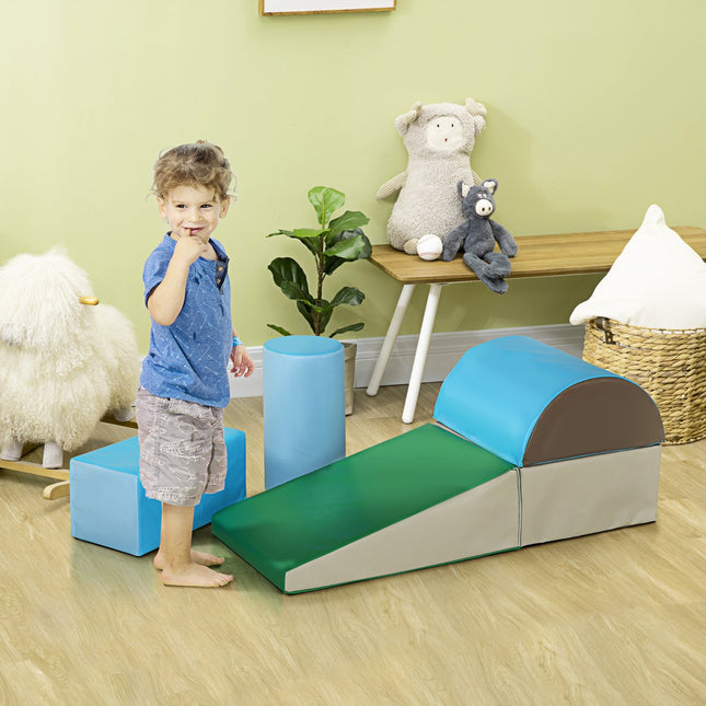 Building blocks in foam, soft and safe for toddlers 1-3 years
