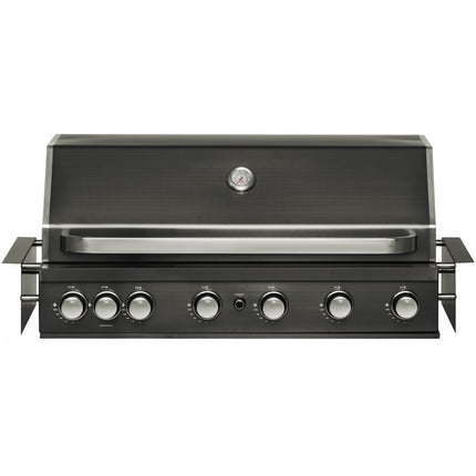 Built-In Gas Grill, 6 Burners, Stainless Steel, 95x46 cm