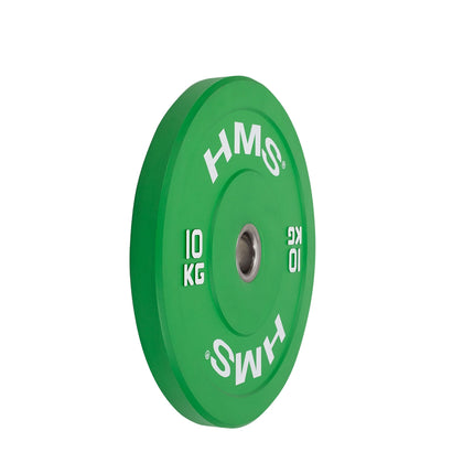 Bumper Olympic Plate, 10 KG, Green