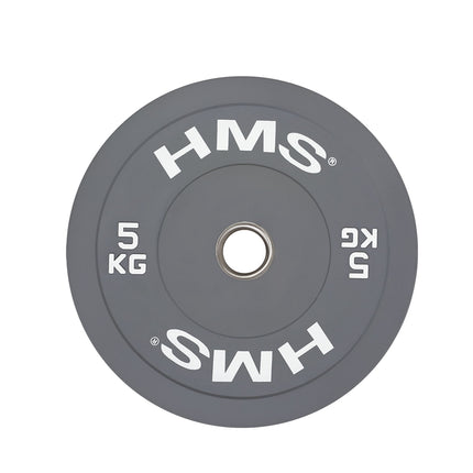 Bumper Olympic Plate, 5 KG, Grey