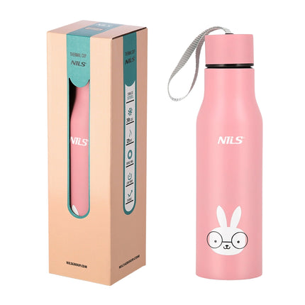 Bunny Thermal Cup – Insulated, Leak-Proof, 12 oz