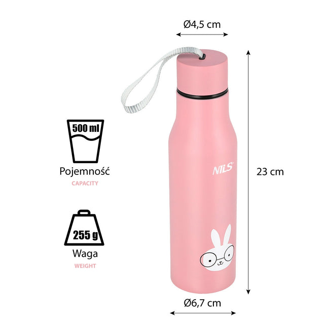 Bunny Thermal Cup – Insulated, Leak-Proof, 12 oz