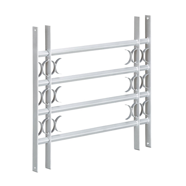 Burglary protection with extendable window grill