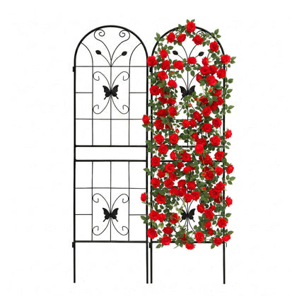 Butterfly Trellis Set, 2 Pcs – Metal Plant Supports