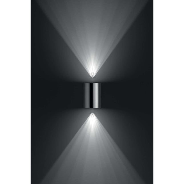 Buxus Wall Lamp Inox 2x4.5W