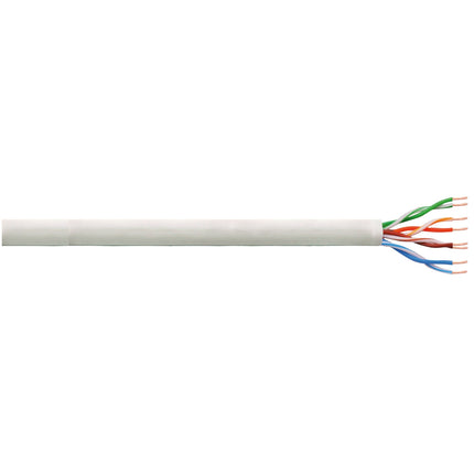CAT6 U/UTP Network Cable, Copper, 100m, Indoor Use