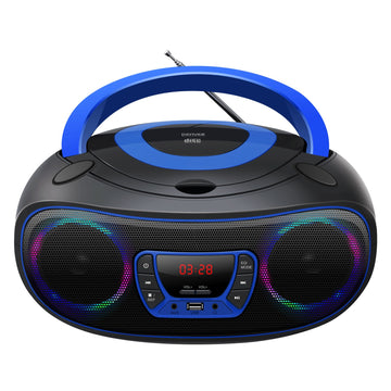 CD Boombox with FM/USB/BT