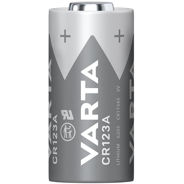CR123A 3V Lithium battery 2-pack
