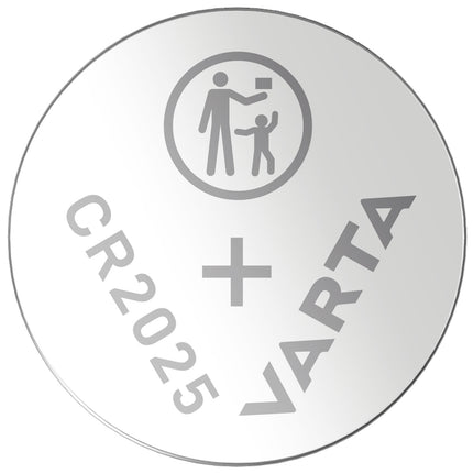 CR2025 3V Lithium Button cell battery 2-pack