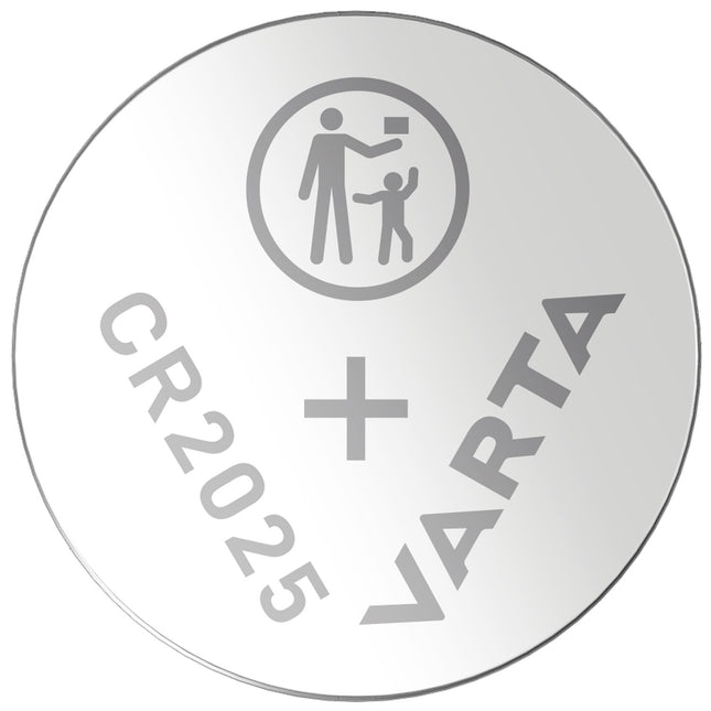 CR2025 3V Lithium Button cell battery 2-pack