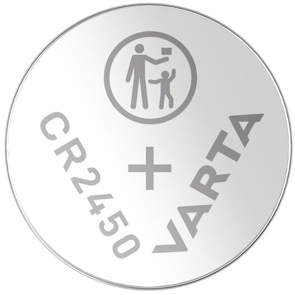 CR2450 3V Lithium Button cell battery 2-pack