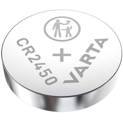 CR2450 3V Lithium Button cell battery 2-pack
