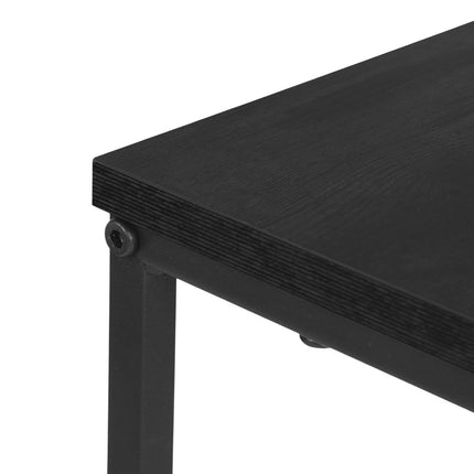 C-Shaped Side Table – Space-Saving, Industrial Design