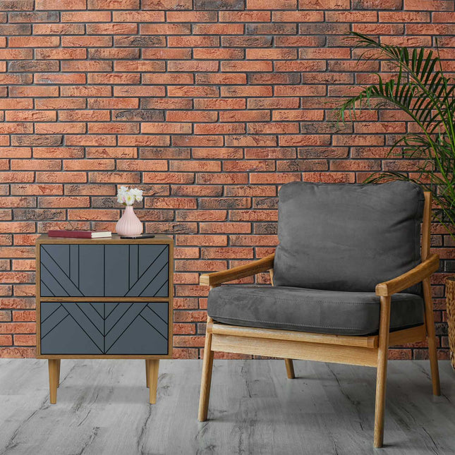 Cabinet with 2 drawers