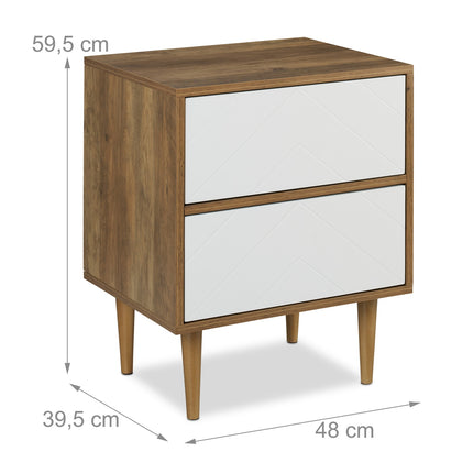 Cabinet with 2 drawers