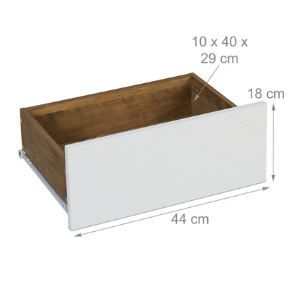 Cabinet with 2 drawers