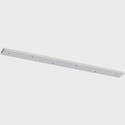 Cable Management Channel, 75x6x2 cm, White PVC