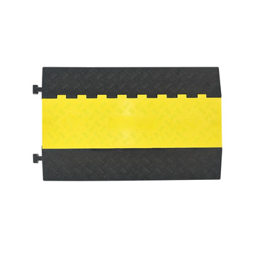 Cable Protector Ramp, 2-Channel, 22,000 lb Axle