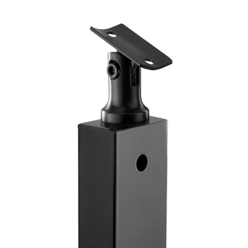 Cable Railing Post, 42-Inch Stainless Steel, Black, 1-Pack