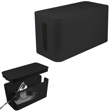 Cable box - Cable hide S Black