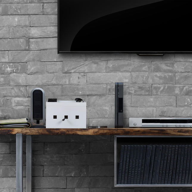 Cable box bamboo white
