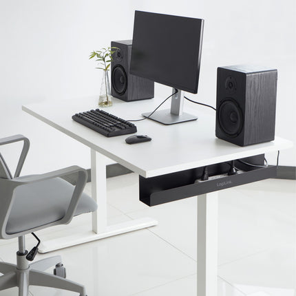 Cable tray for mounting under the desk Sv