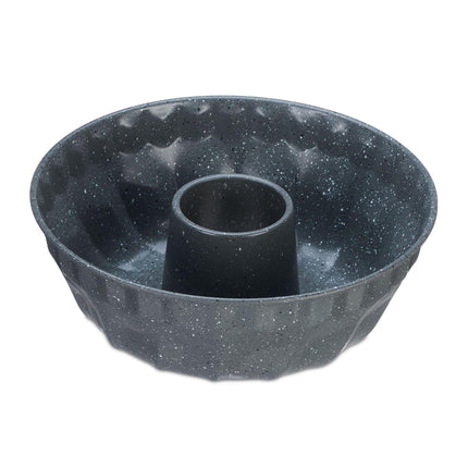 Cake form gray mottled