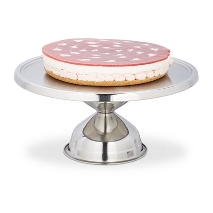Cake plate on foot