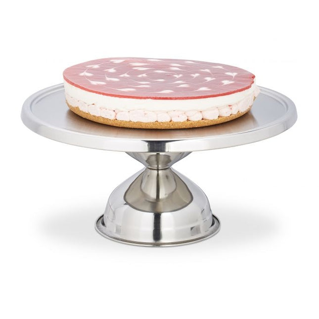 Cake plate on foot