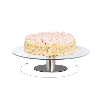 Cake plate with foot