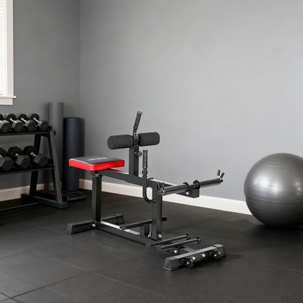 Calf Raise Machine, Adjustable Steel Frame, Black