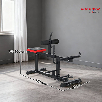 Calf Raise Machine, Adjustable Steel Frame, Black