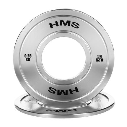 Calibrated Steel Olympic Plate 0.25 kg