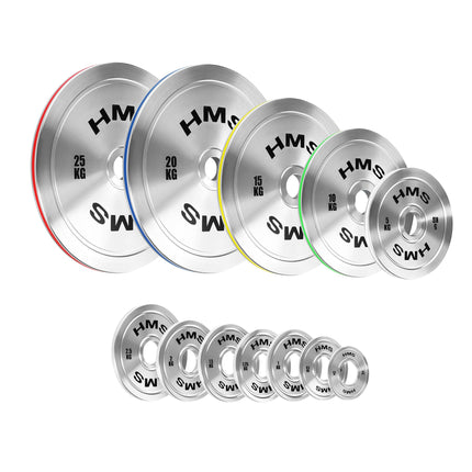 Calibrated Steel Olympic Weight Plate, 1 kg