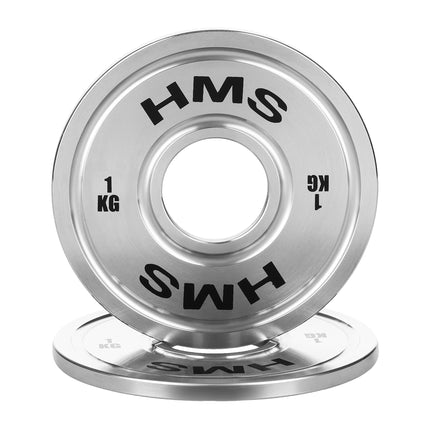 Calibrated Steel Olympic Weight Plate, 1 kg