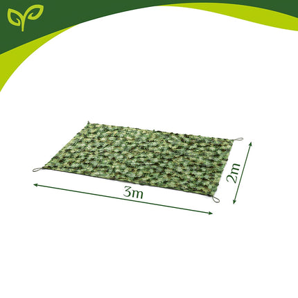 Camouflage Net 2x3m Waterproof with 100 Cable Ties