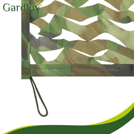 Camouflage Net 3x6m with 100 Cable Ties, Waterproof